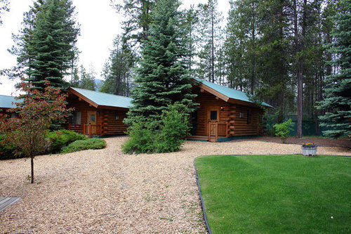 Silverwolf Log Chalets Coram Esterno foto