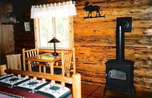 Silverwolf Log Chalets Coram Esterno foto